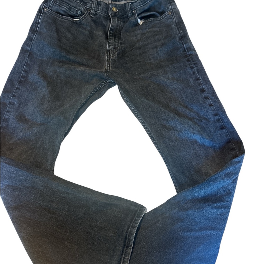 Levi's Dark Blue Straight Jeans